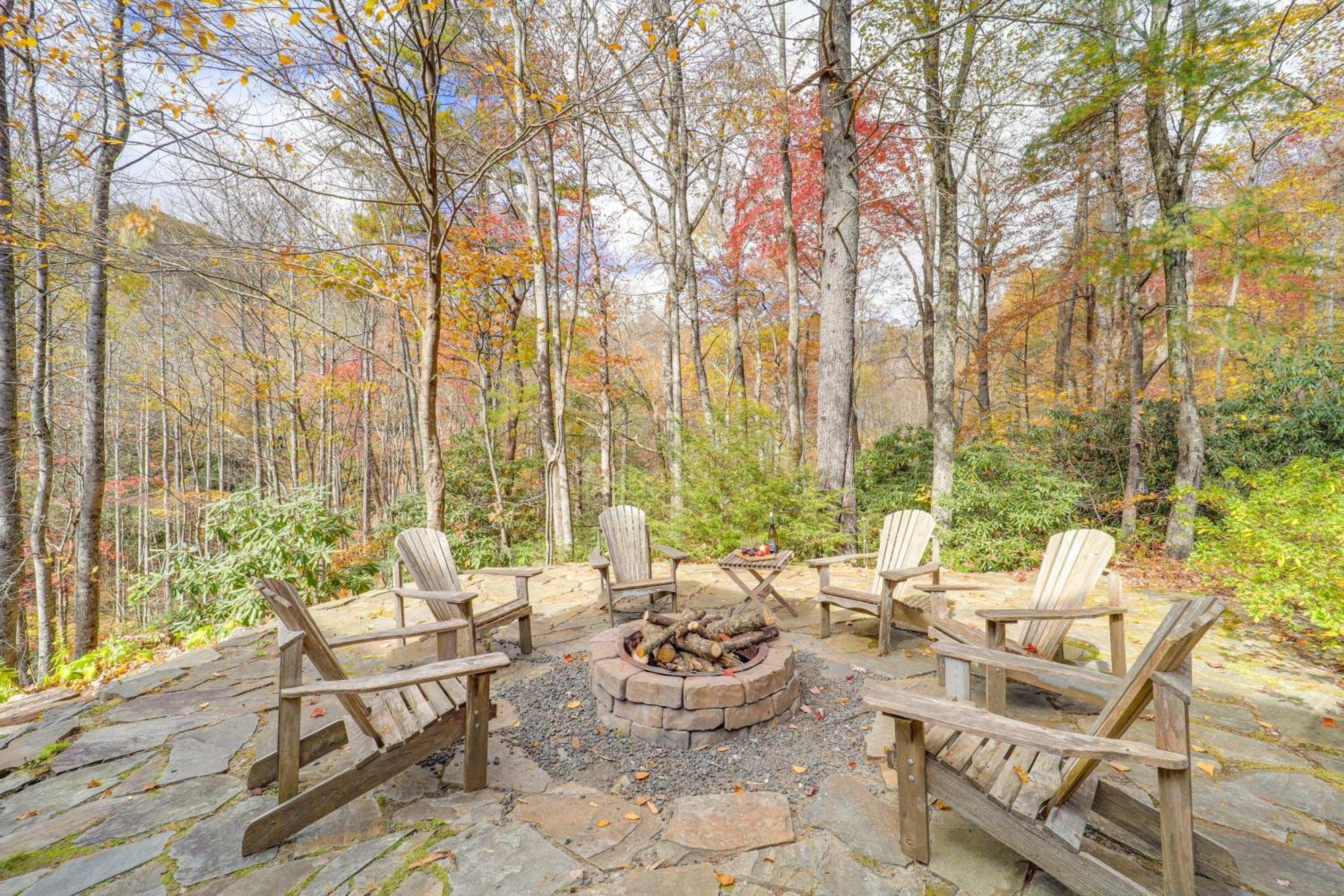 Cabin On 22 Acres With Patio - 3 Mi To Blowing Rock! Lenoir Exterior photo